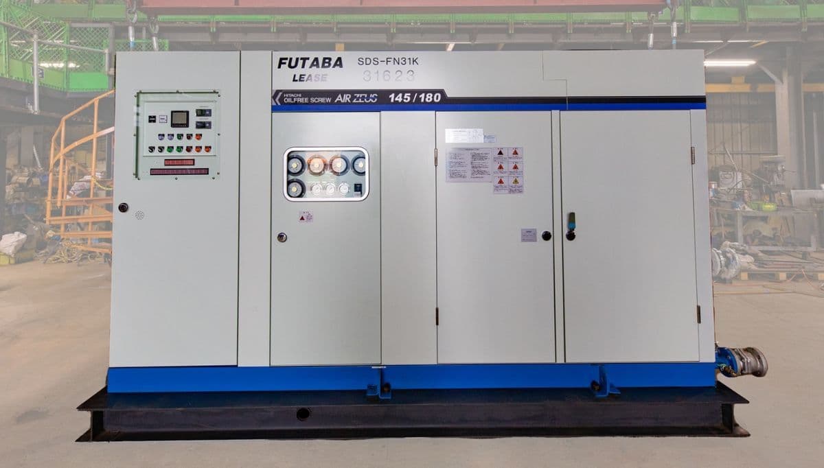 ドライスクリュー圧縮機 オイルフリーコンプレッサ